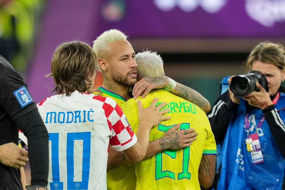 Luka Modrić beundrer Neymars fotballånd